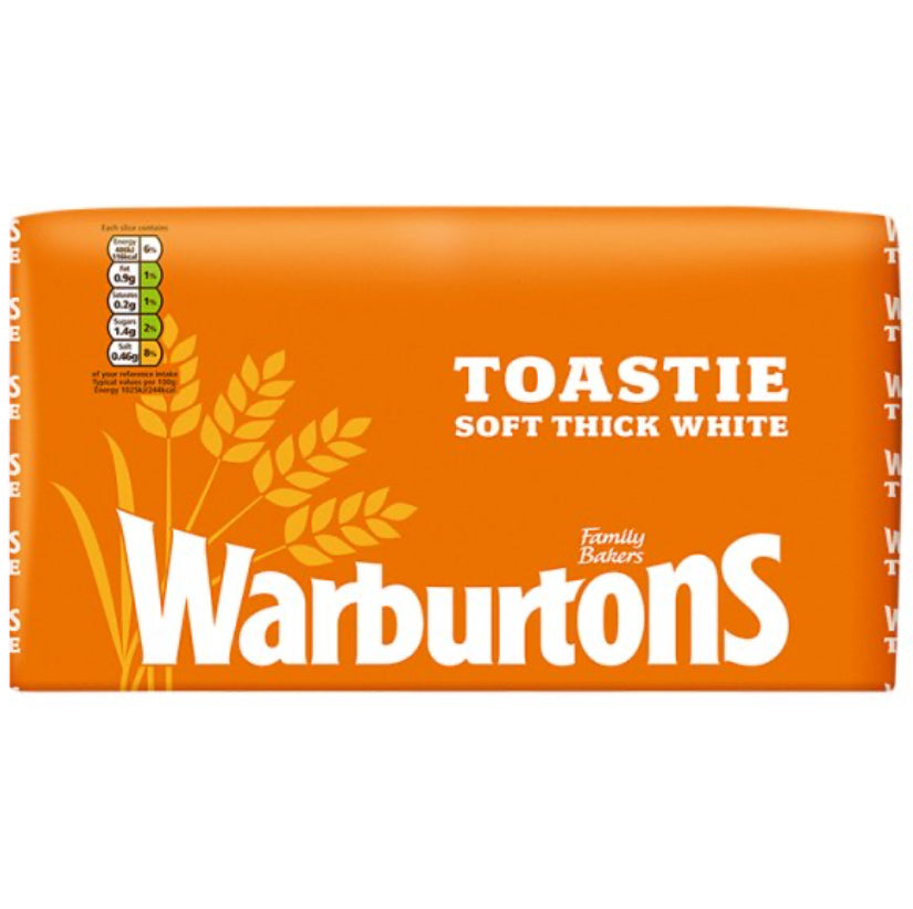Warburtons Toastie Soft Thick White 800g