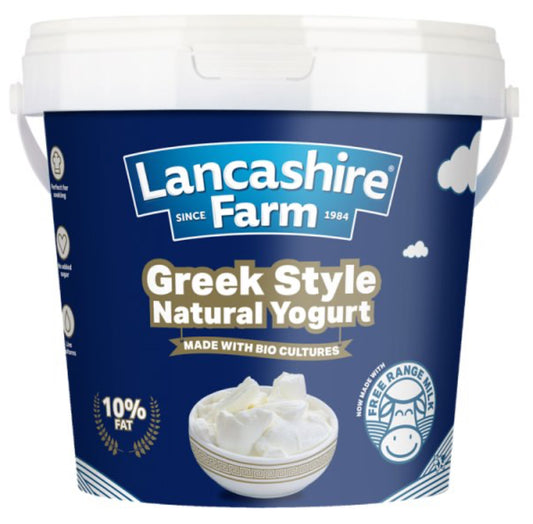 Lancashire Farm Greek Style Natural Yogurt 1kg