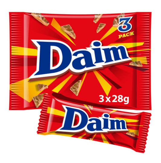 Daim Chocolate Bar 3 Pack 84g