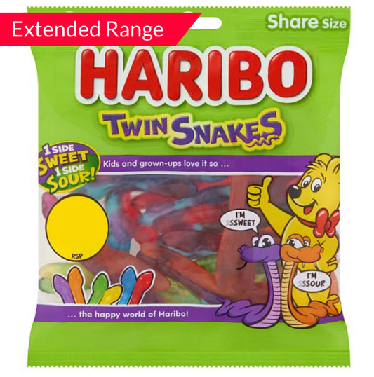Haribo Twin Snakes 140g