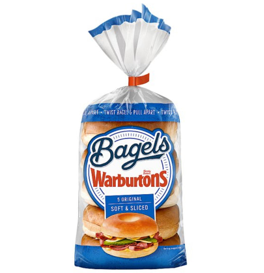 Warburtons 5 Original Bagels