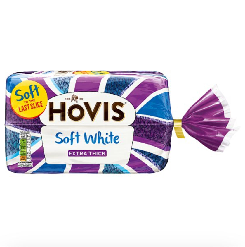 Hovis Soft White Extra Thick 800g