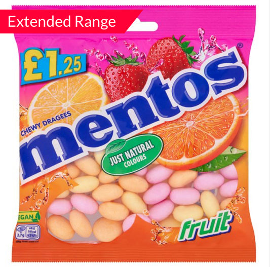 Mentos Chewy Dragees Fruit
