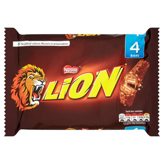 Lion Bars Multipack 4 per pack 30g