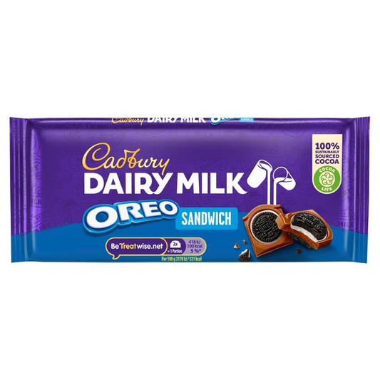 Cadbury Dairy Milk Oreo Sandwich Chocolate Bar