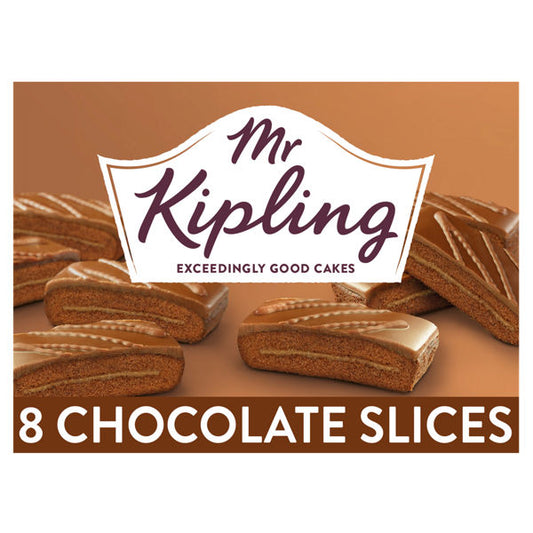 Mr Kipling Chocolate Cake Slices 8x32g