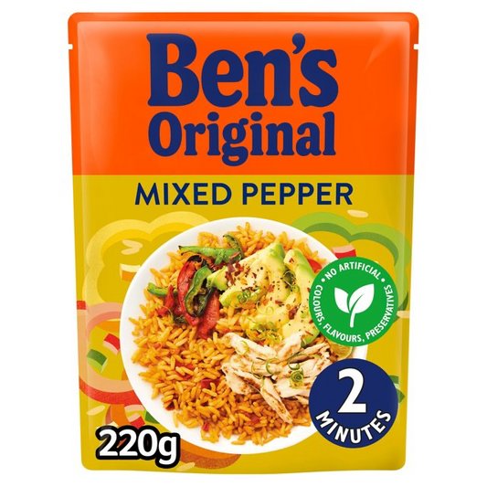 Ben's Original Mixed Pepper 220g