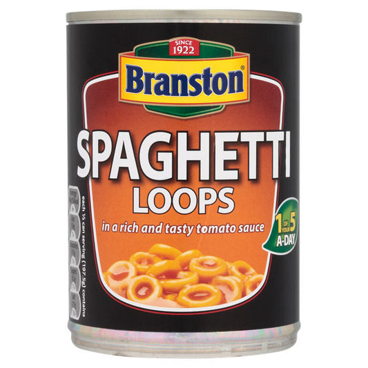 Branston Spaghetti Loops in a Rich and Tasty Tomato Sauce 395g