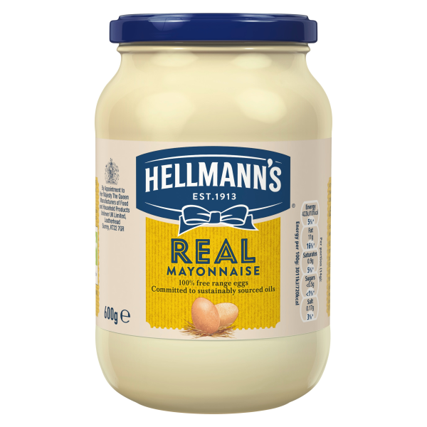 Hellmann's Mayonnaise Real 600 g
