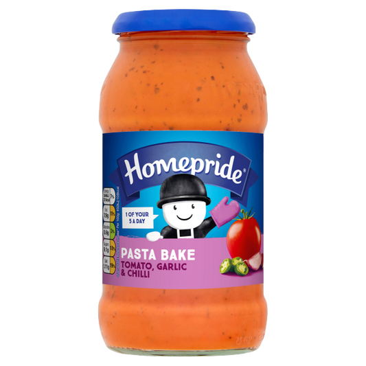 Homepride Pasta Bake Tomato, Garlic & Chili 485g