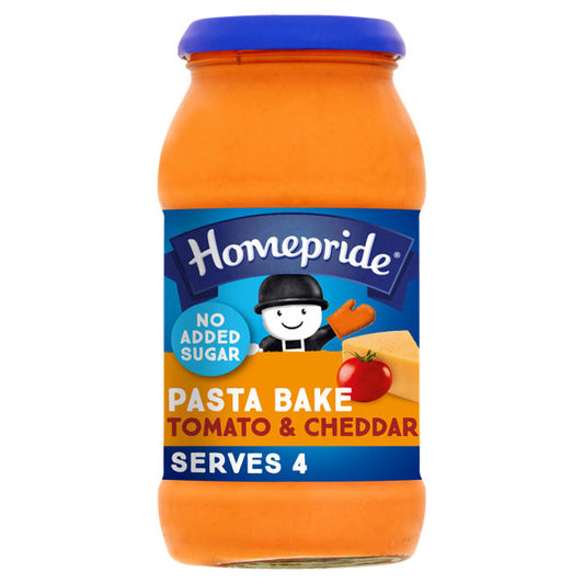 Homepride Pasta Bake Creamy Tomato & Cheddar 485g