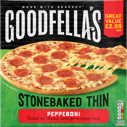 Goodfella's Stonebaked Thin Pepperoni