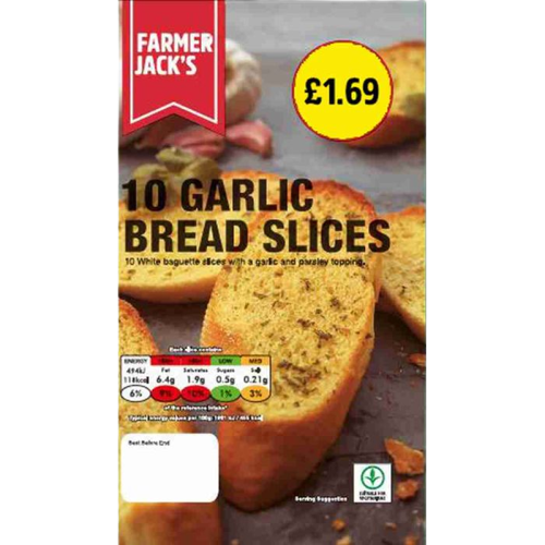 Farmer Jack's 10 Garlic Slices