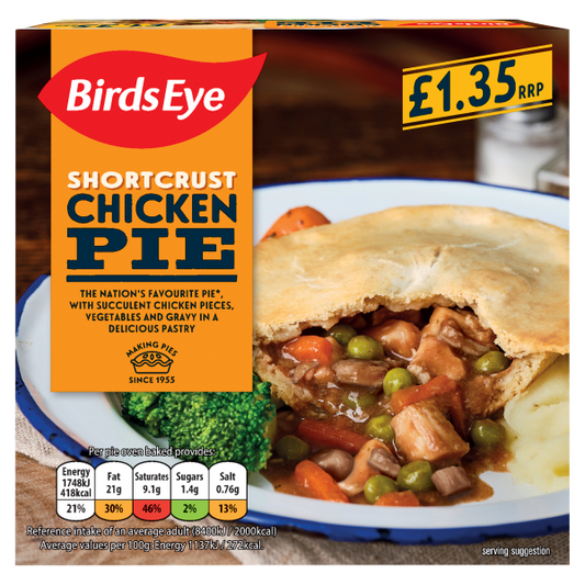 Birds Eye Chicken & Veg Pie 155g