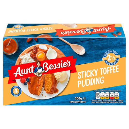 Aunt Bessie's Sticky Toffee Sponge
