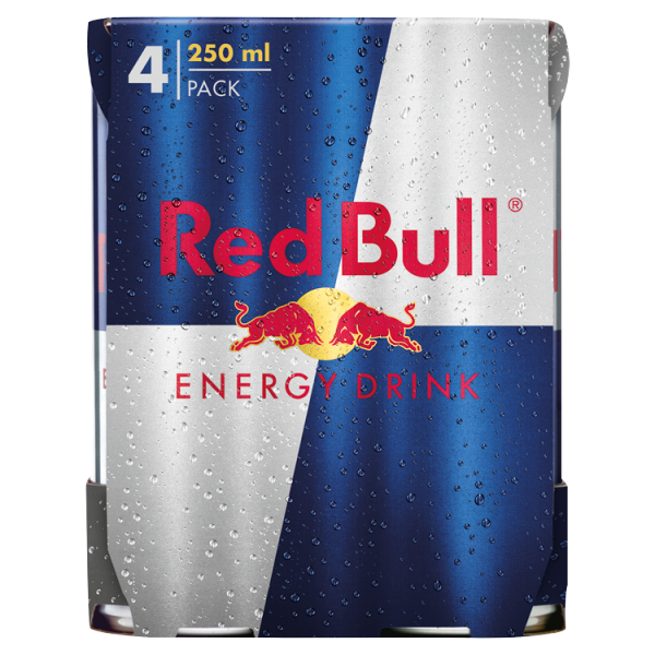 Red Bull Energy Drink 250ml (4 Pack)