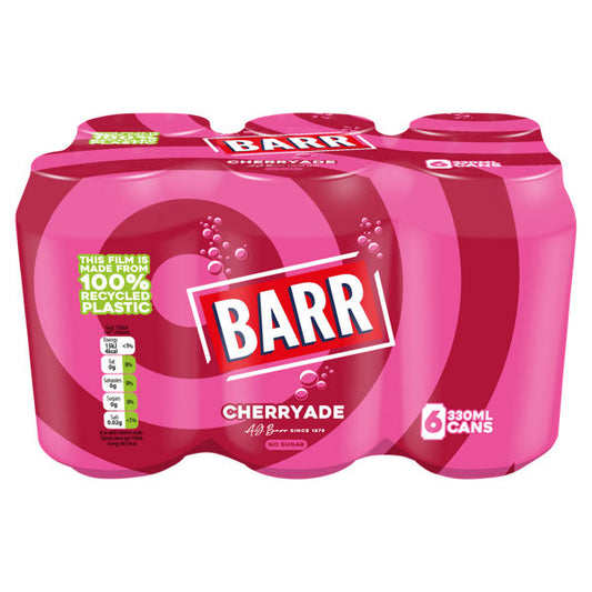 Barr Cherryade 6 x 330ml Cans