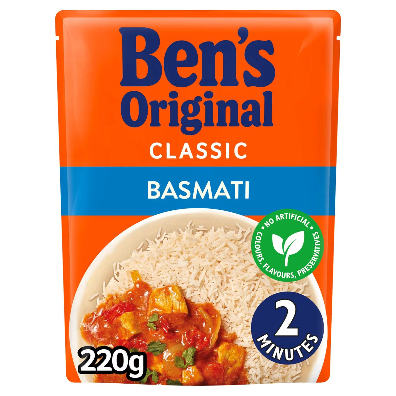 Bens Original Rice Ready to Heat Basmati
