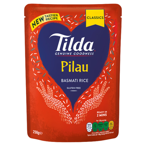 Tilda Microwave Pilau Basmati Rice