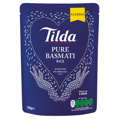 Tilda Pure Microwave Basmati Rice Classics