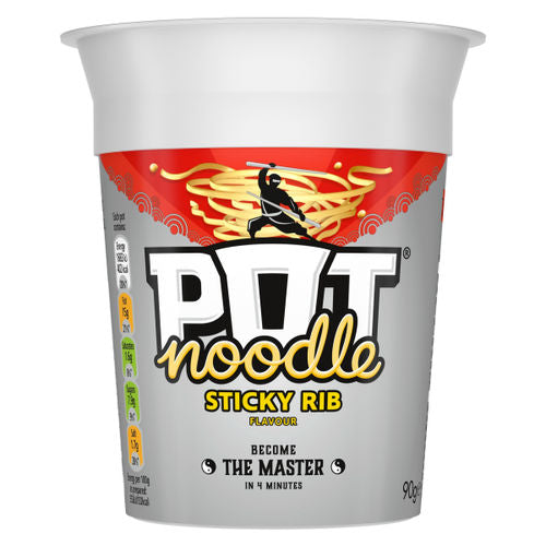 Pot Noodle Sticky Rib Standard Pot