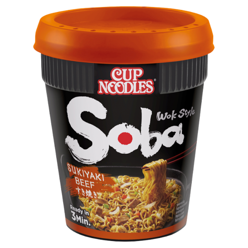 Cup Noodles Soba Wok Style Sukiyaki Beef