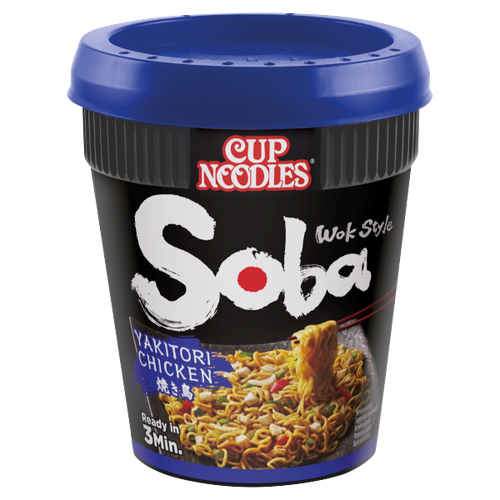 Cup Noodles Soba Wok Style Yakitori Chicken
