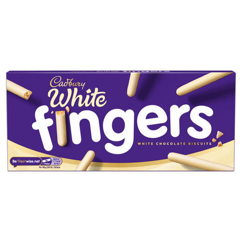 Cadbury Skeleton Fingers White Chocolate Biscuits