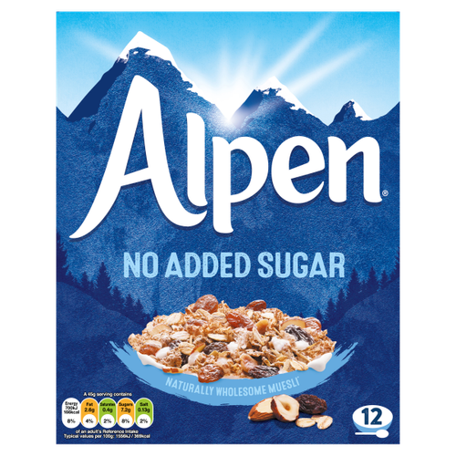 Alpen Muesli No Added Sugar