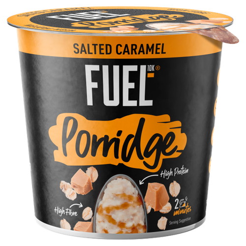 FUEL 10K High Protein Salted Caramel Porridge Pot
