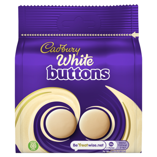 Cadbury White Buttons Bag